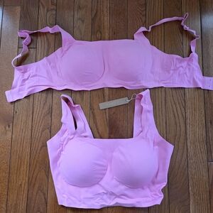 SKIMS Seamless Bubblegum Pink Bralette Bundle